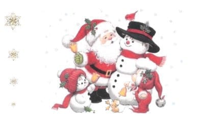 Arrivée du Père Noël des compagnons d&rsquo;Emmaüs