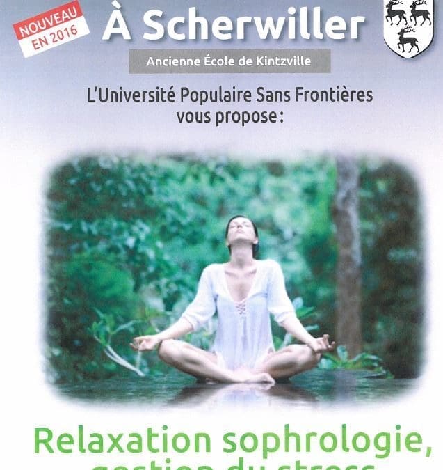 Relaxation, sophrologie, gestion du stress