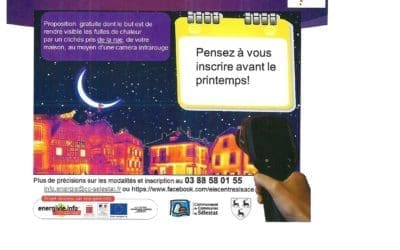 Thermographie sur inscription