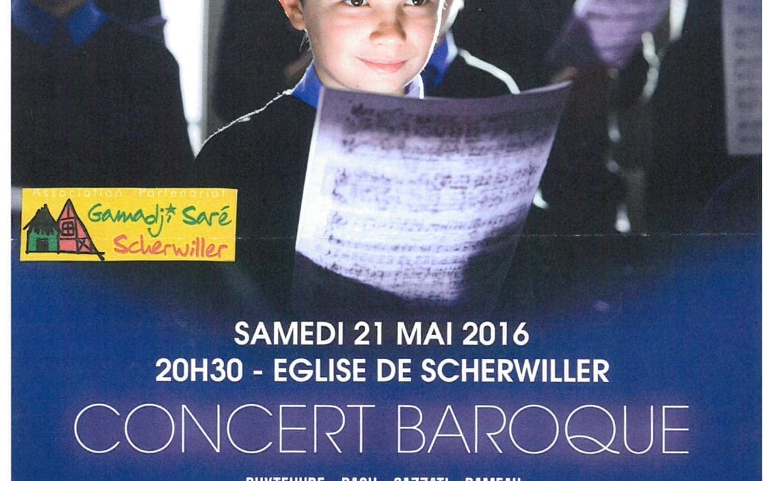 Concert à l’Église le 21 mai