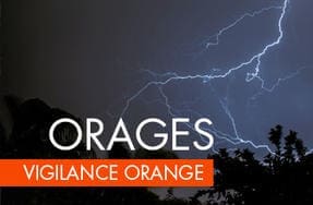 Communiqué de Presse, vigilance orange orages